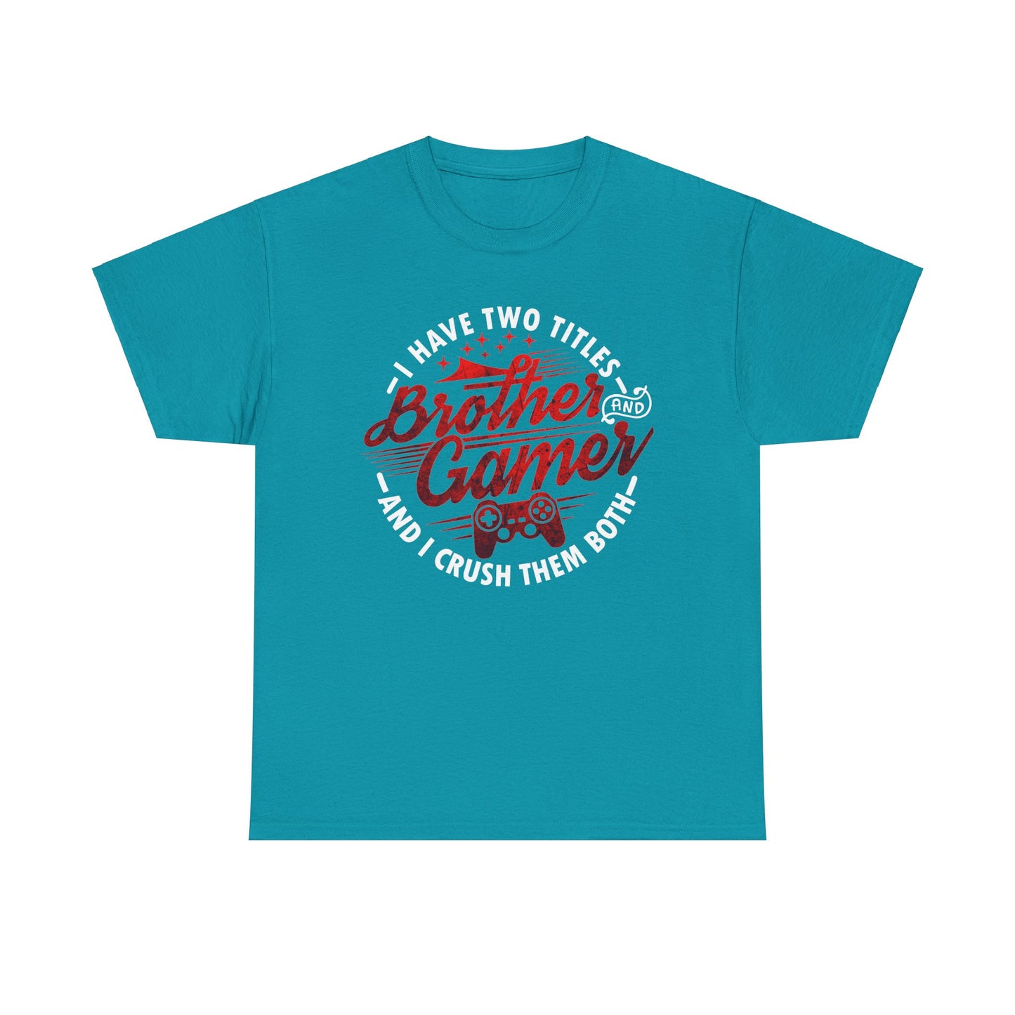 Gamer Men's T-Shirt - I Have Two Titles Brother