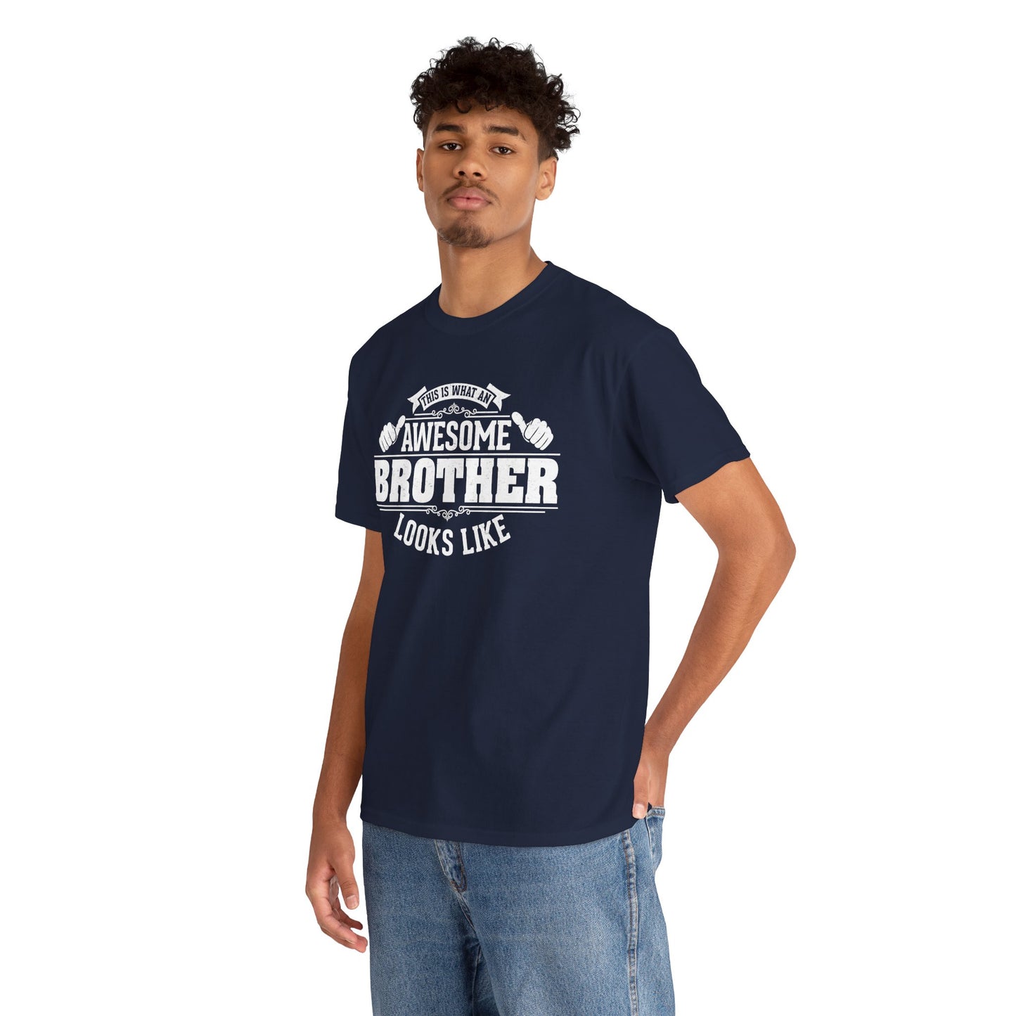 This Is What An Awesome Brother Looks Like Funny T-Shirt