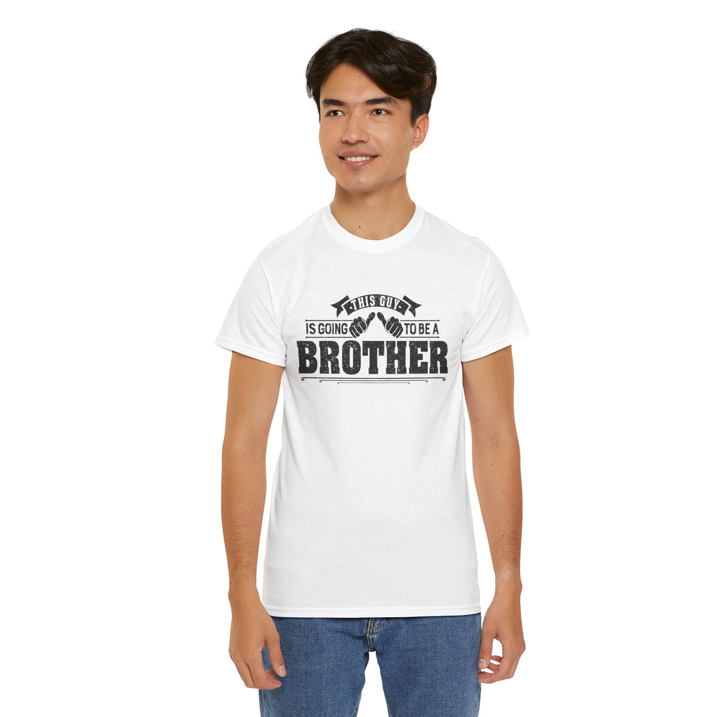 T-Shirt Gifts From Sister for Brother This is Guy going to be Brother Unisex Heavy Cotton Tee