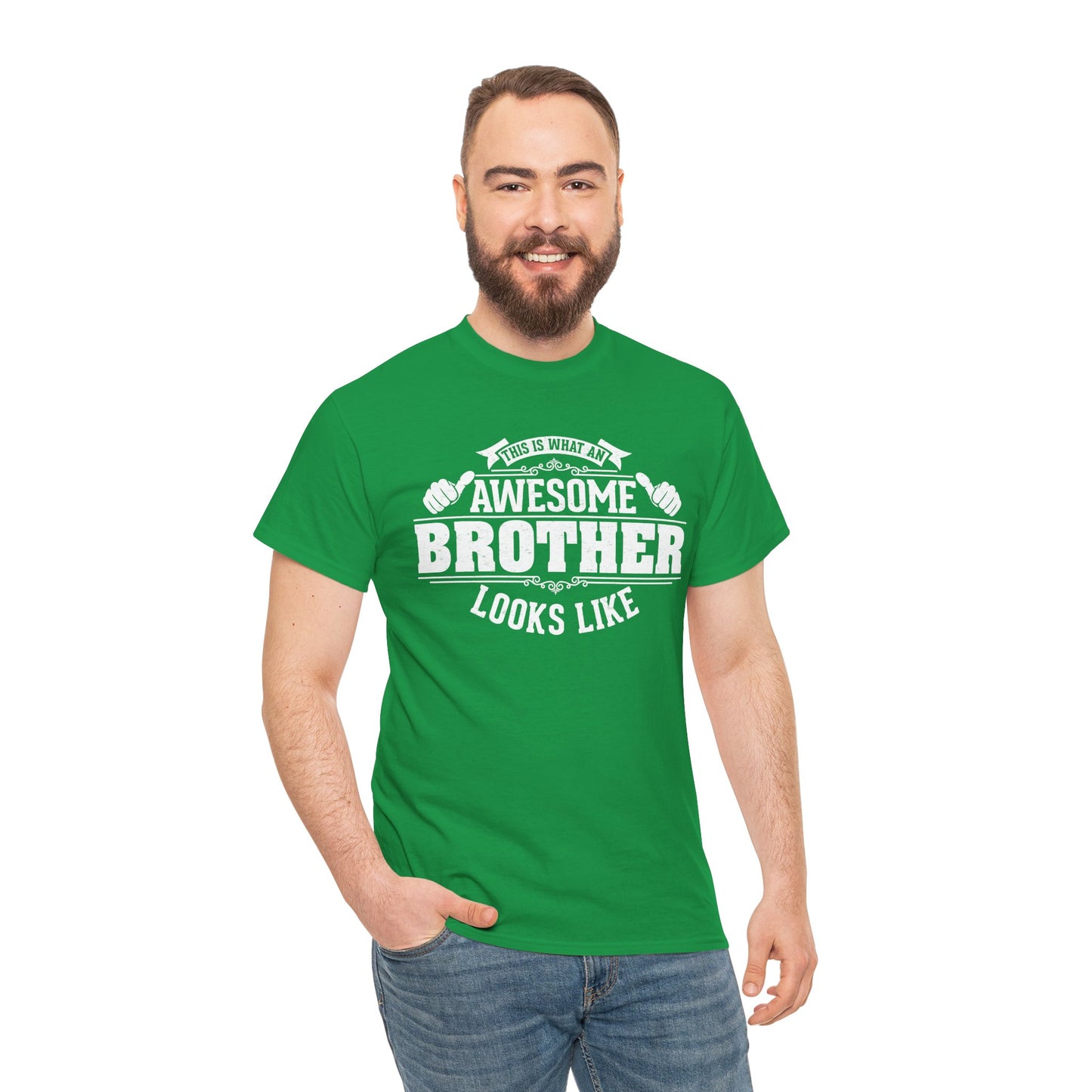This Is What An Awesome Brother Looks Like Funny T-Shirt