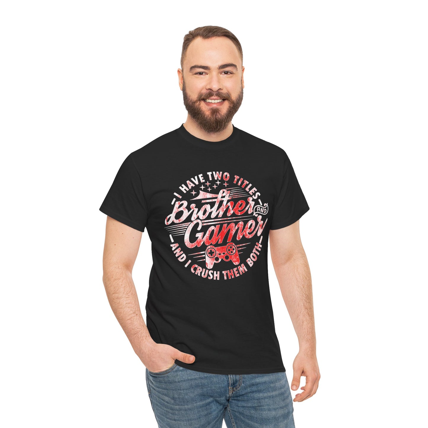 Funny Brother Gamer Men's T-Shirt