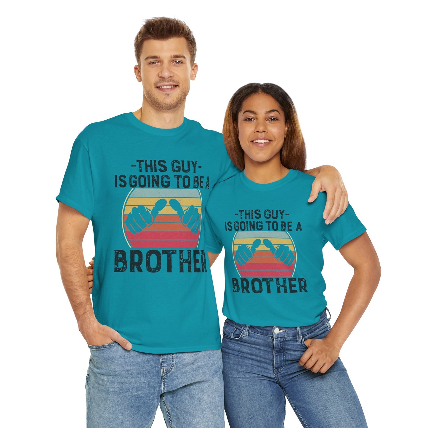Retro Style This Guy Is Going To Be A Brother Funny Brother Gift T-Shirt