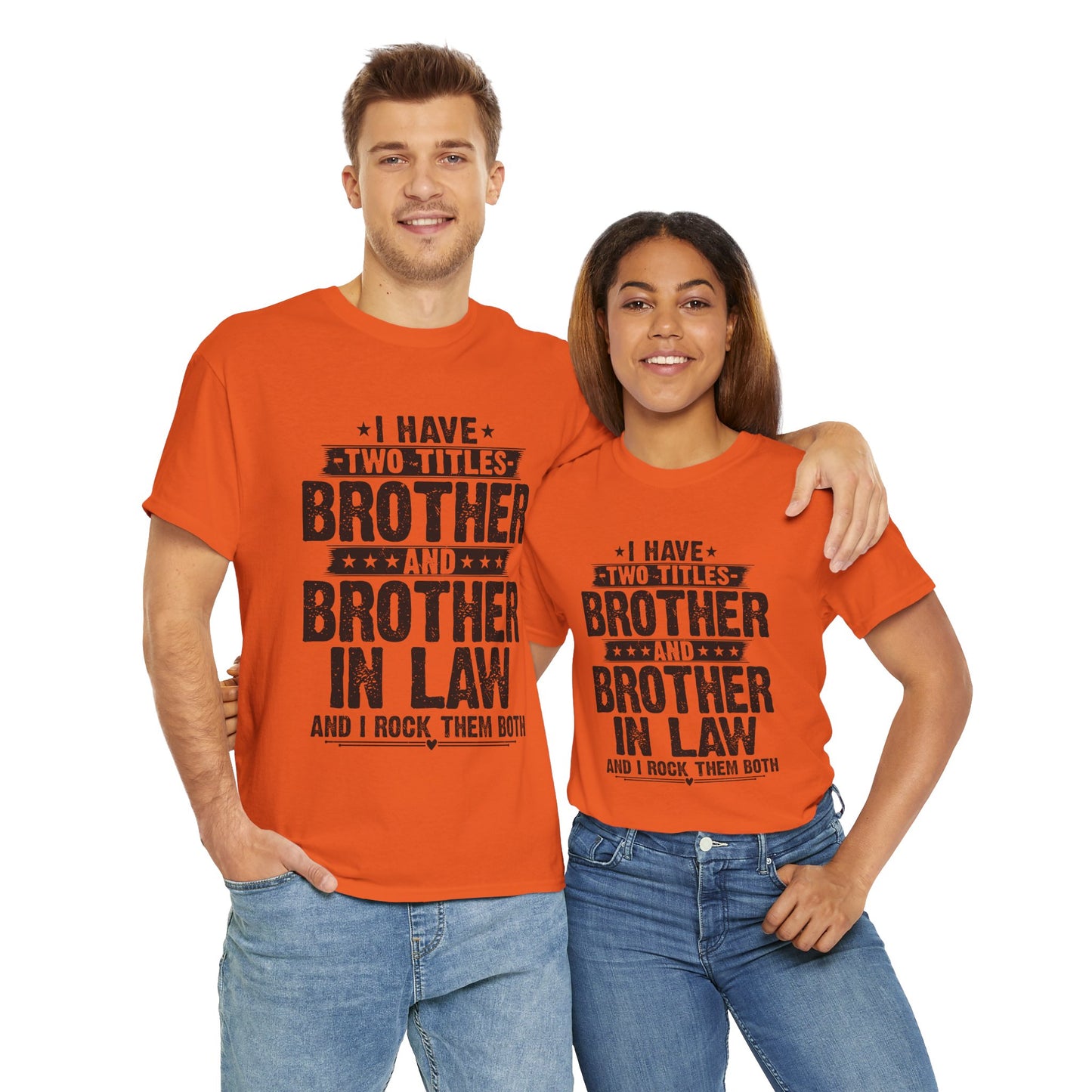 Funny Fathers Day Brother Men's Tee
