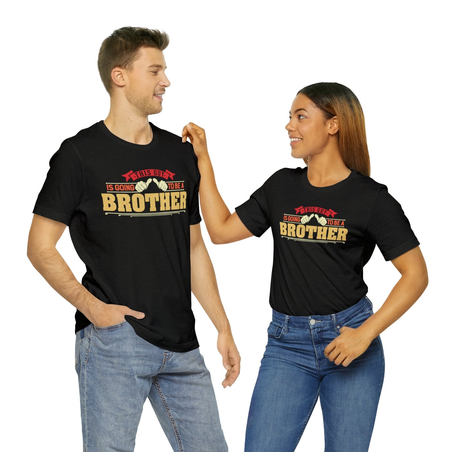 This is Guy going to be a Brother Unisex Jersey Short Sleeve Tee