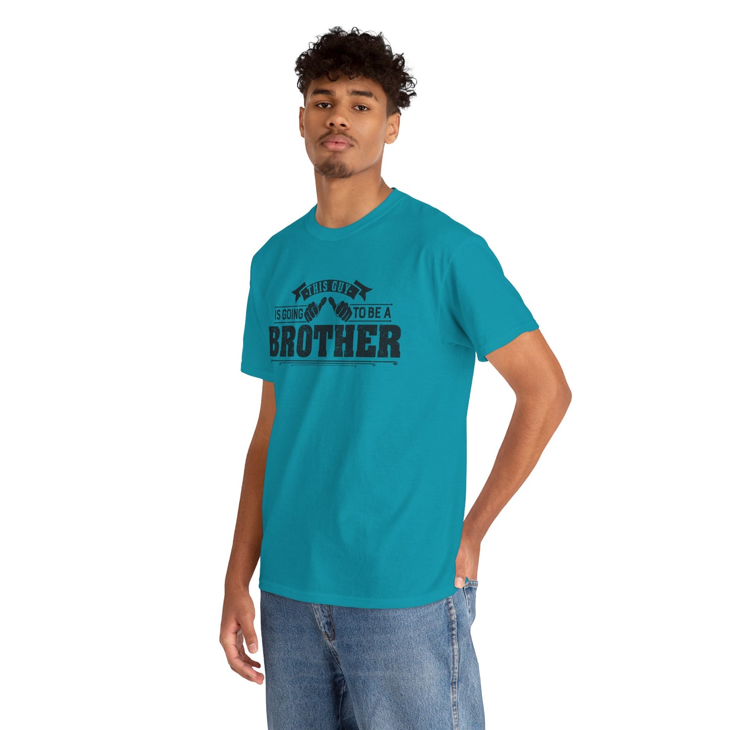 T-Shirt Gifts From Sister for Brother This is Guy going to be Brother Unisex Heavy Cotton Tee