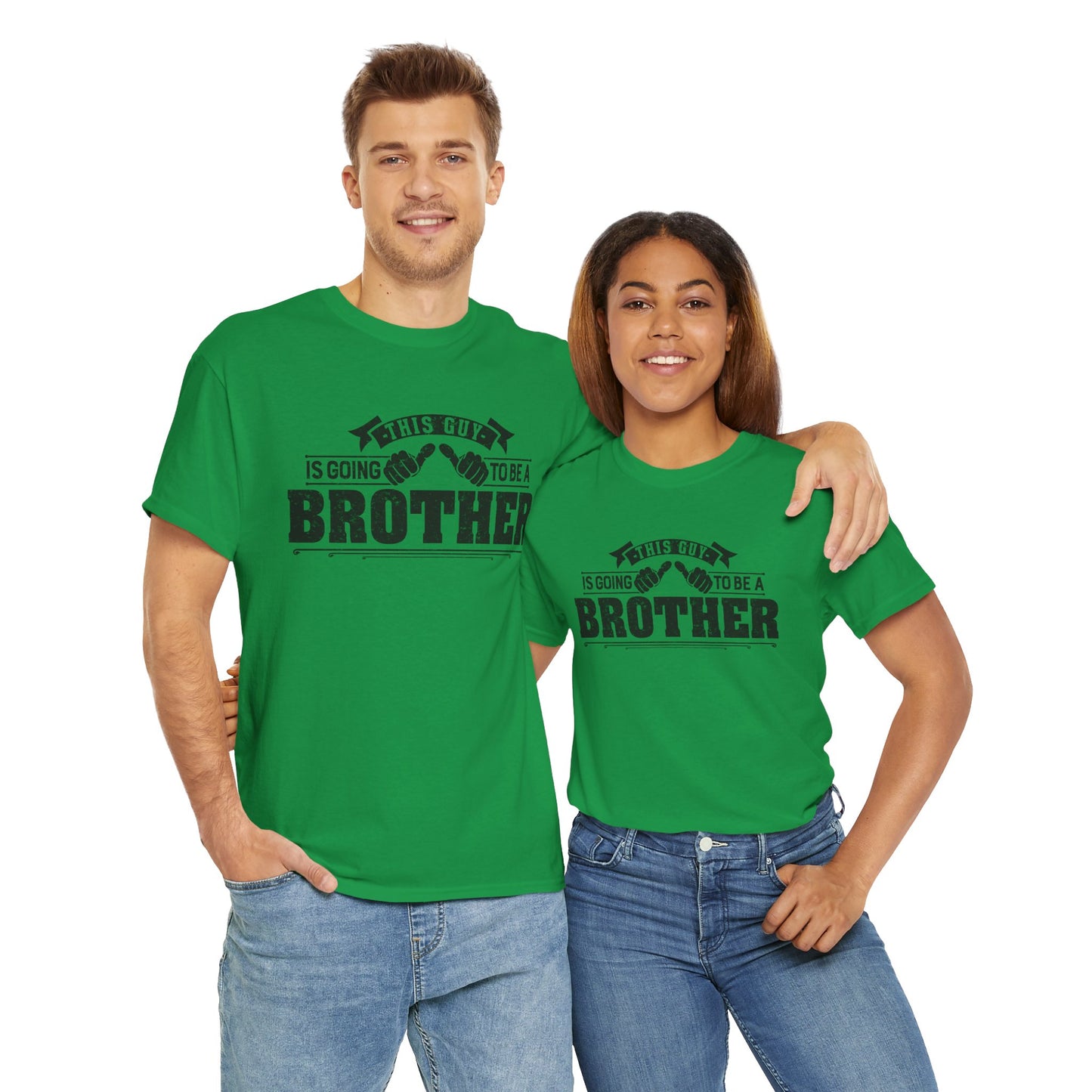 T-Shirt Gifts From Sister for Brother This is Guy going to be Brother Unisex Heavy Cotton Tee