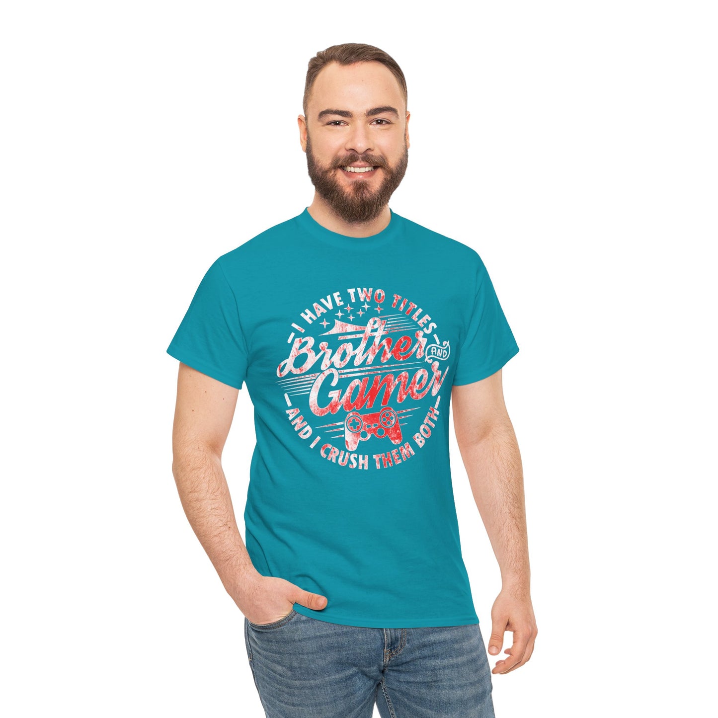 Funny Brother Gamer Men's T-Shirt