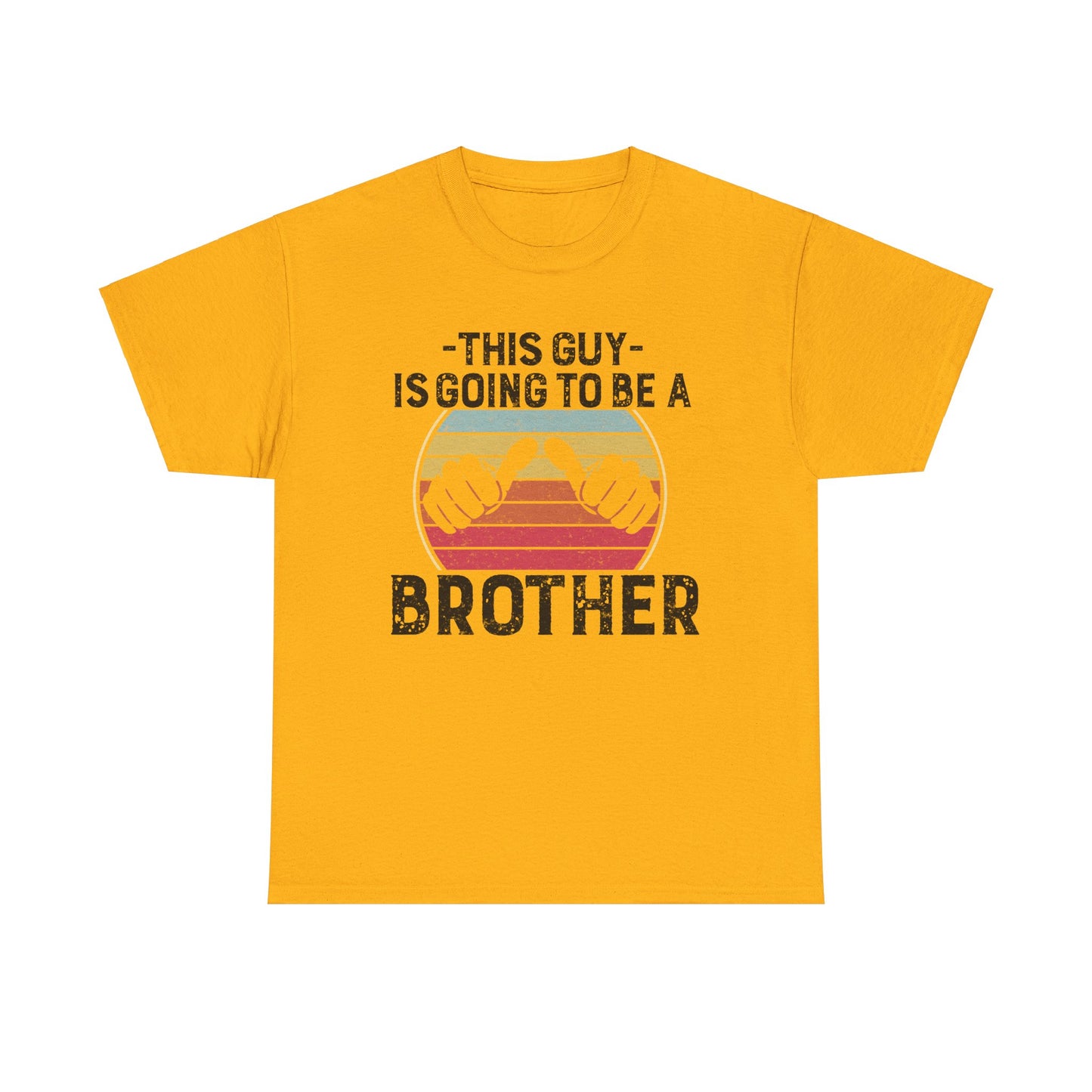 Retro Style This Guy Is Going To Be A Brother Funny Brother Gift T-Shirt