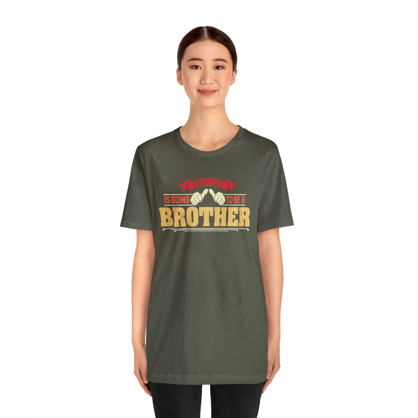 This is Guy going to be a Brother Unisex Jersey Short Sleeve Tee