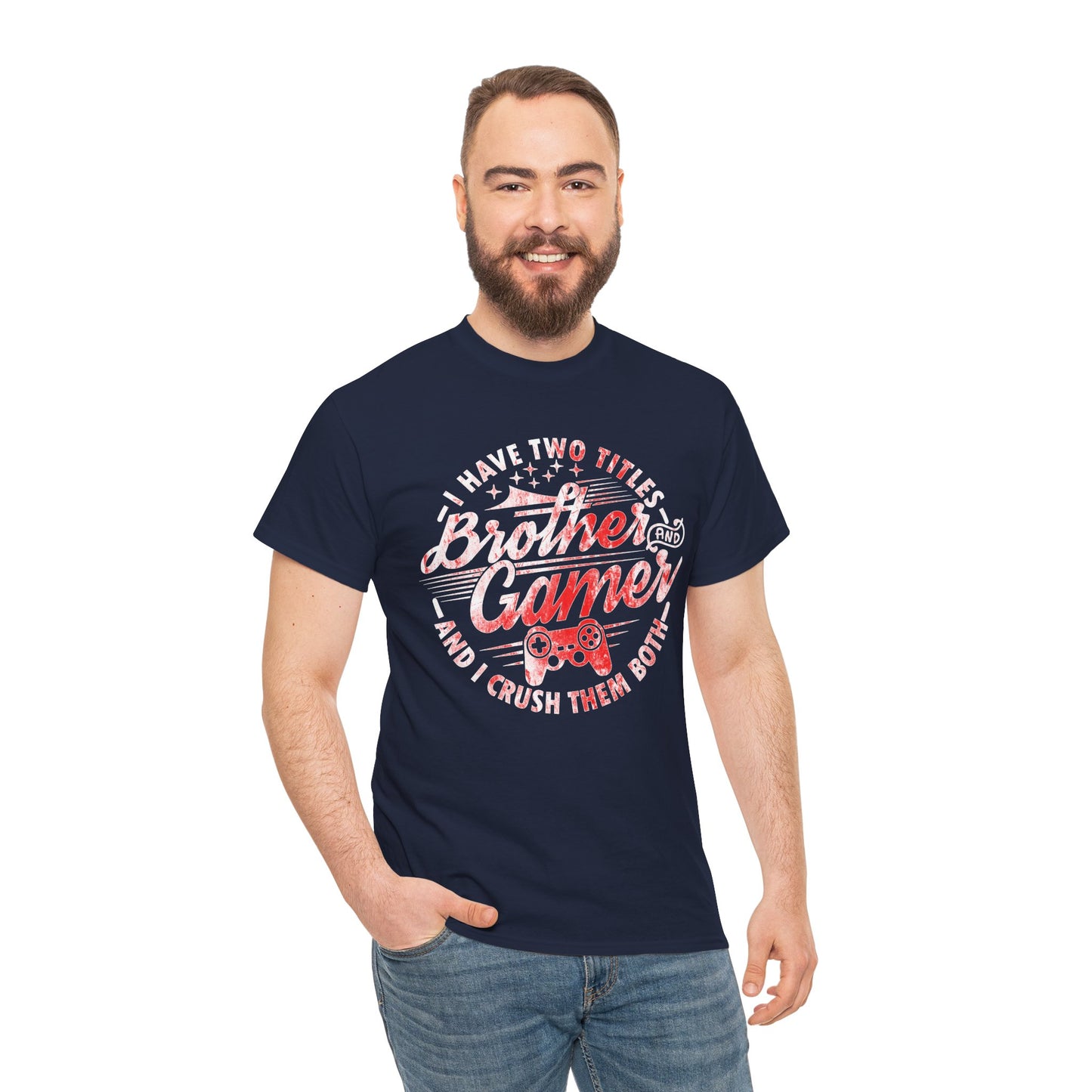 Funny Brother Gamer Men's T-Shirt