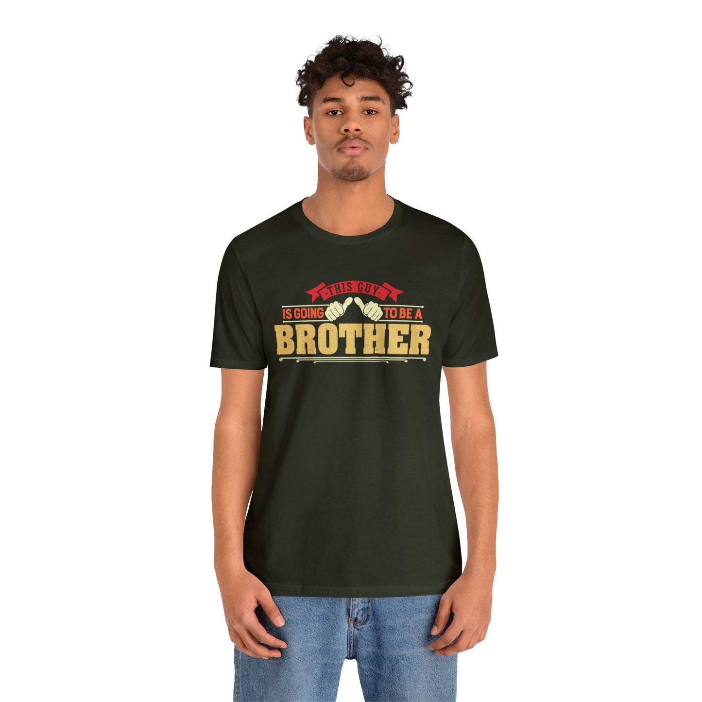 This is Guy going to be a Brother Unisex Jersey Short Sleeve Tee