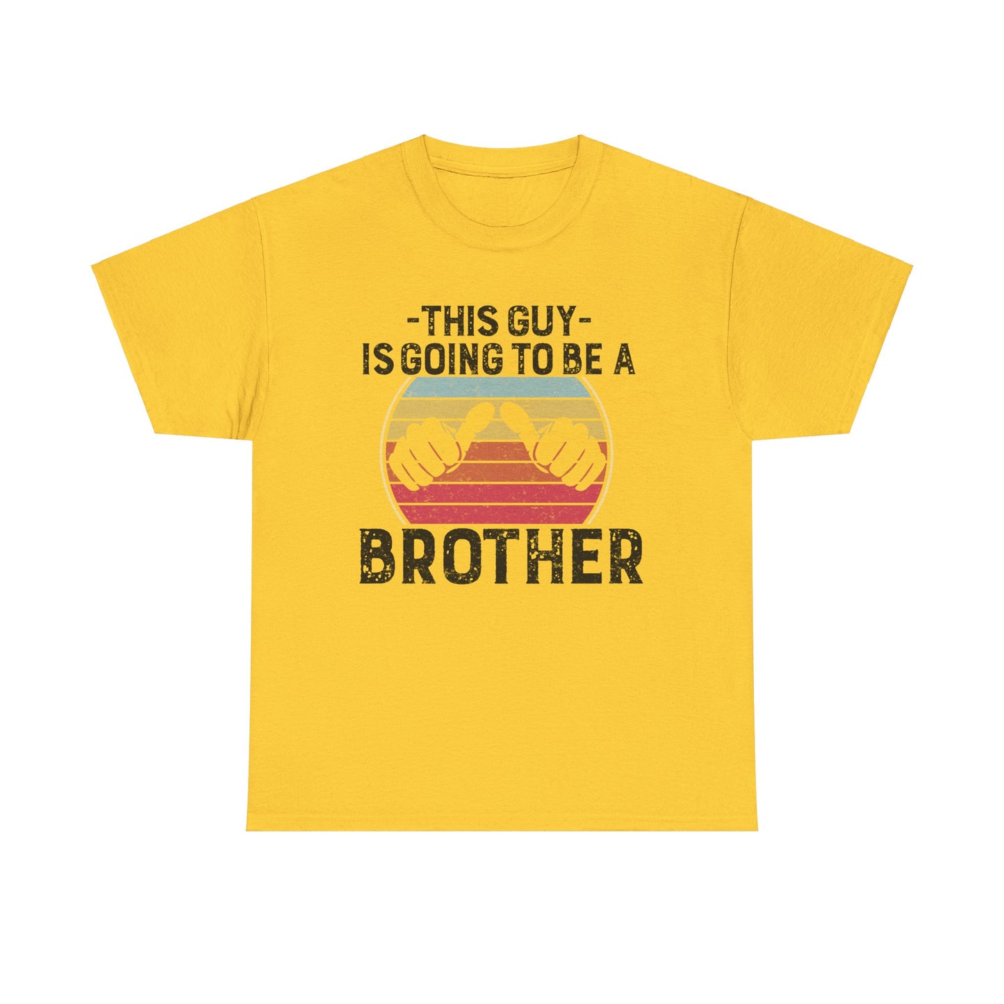 Retro Style This Guy Is Going To Be A Brother Funny Brother Gift T-Shirt