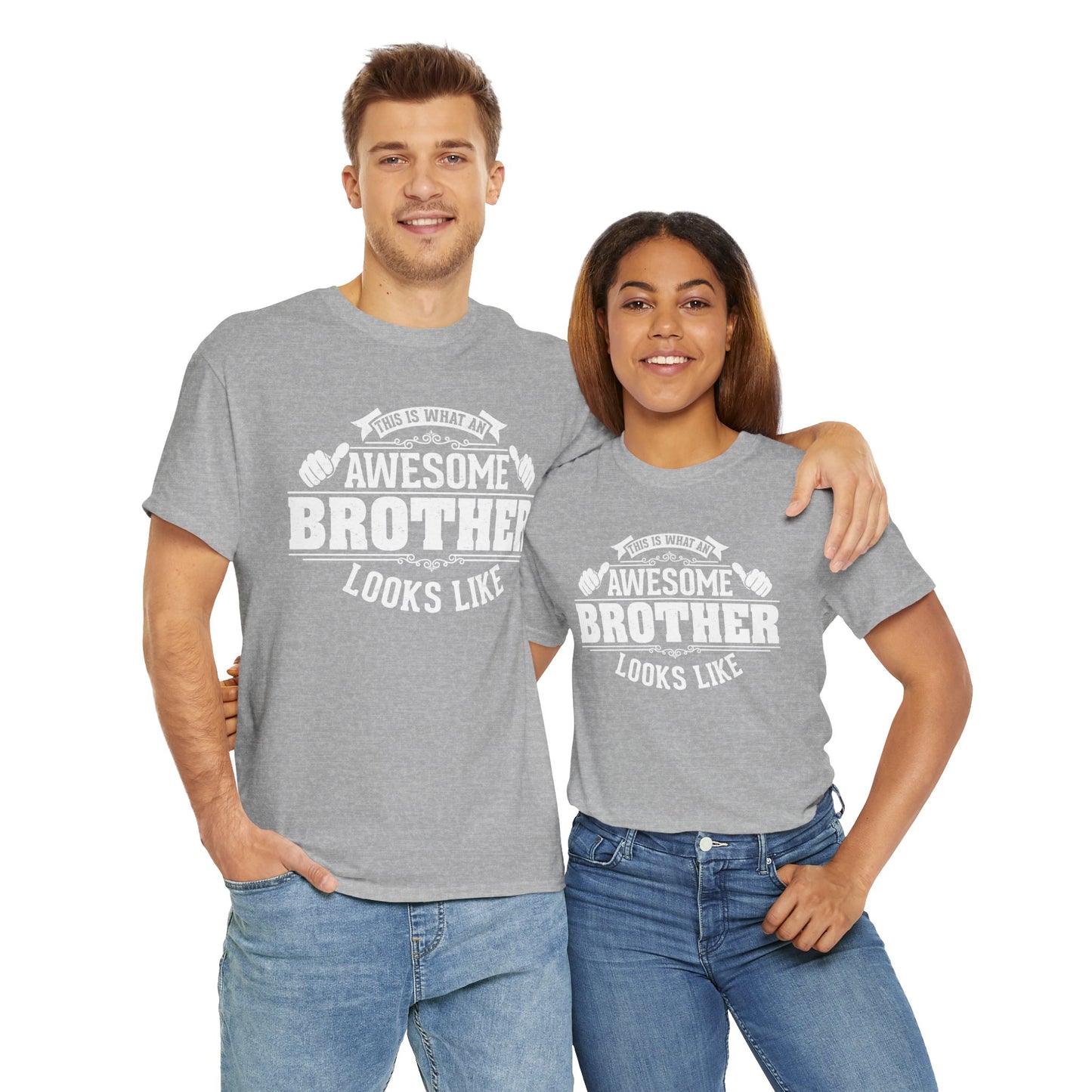This Is What An Awesome Brother Looks Like Funny T-Shirt