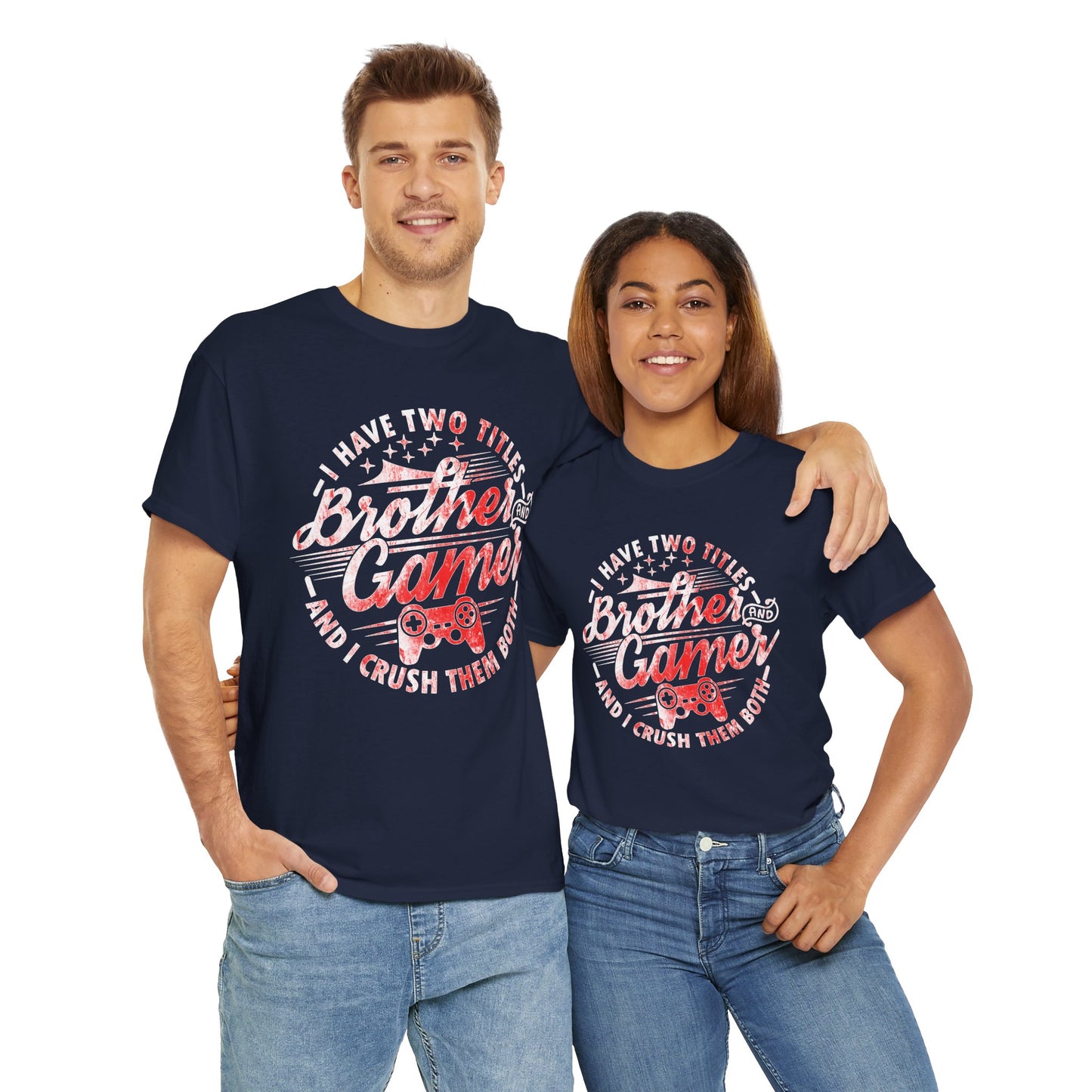 Funny Brother Gamer Men's T-Shirt