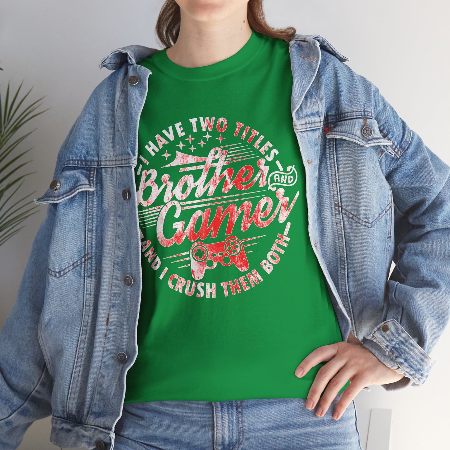 Funny Brother Gamer Men's T-Shirt
