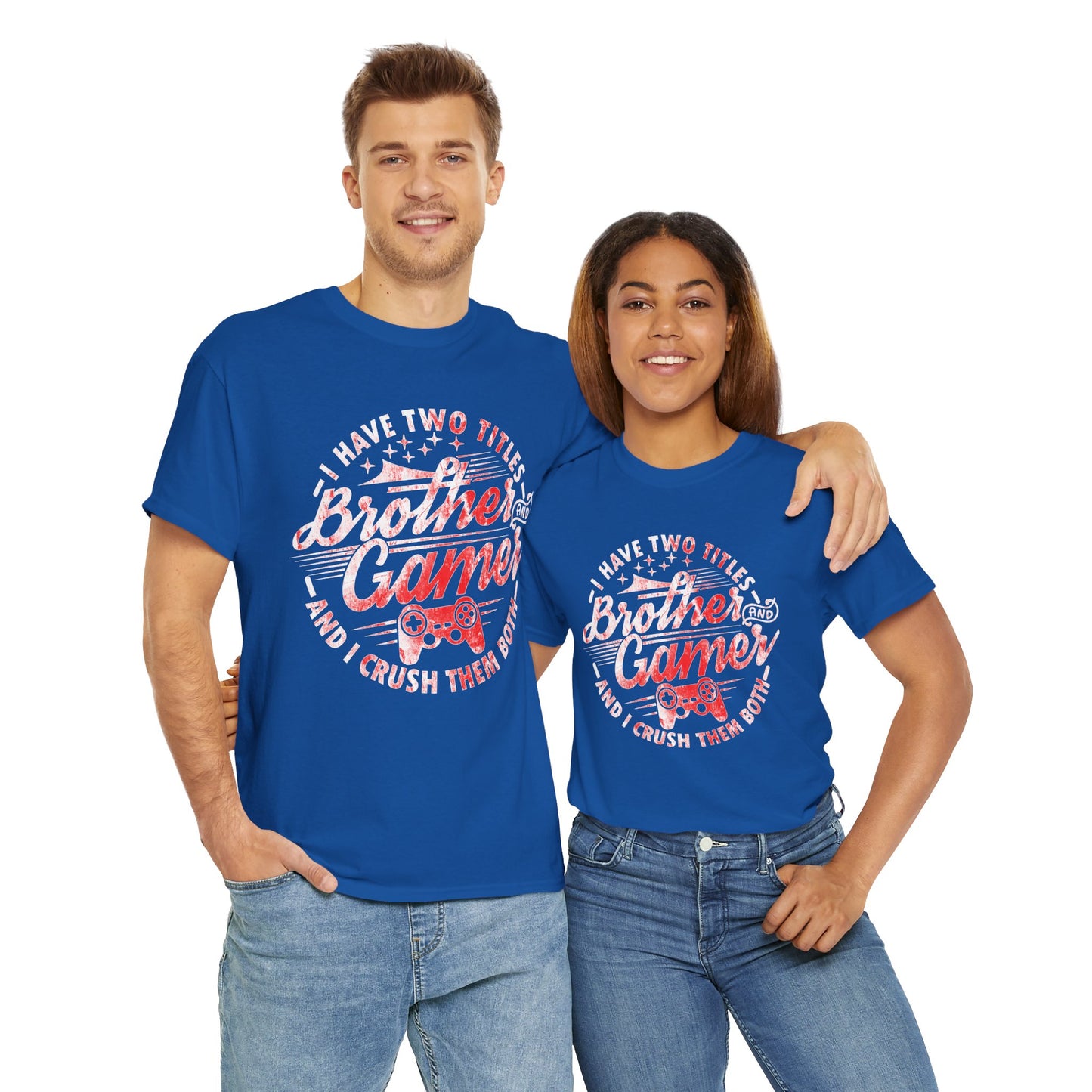 Funny Brother Gamer Men's T-Shirt