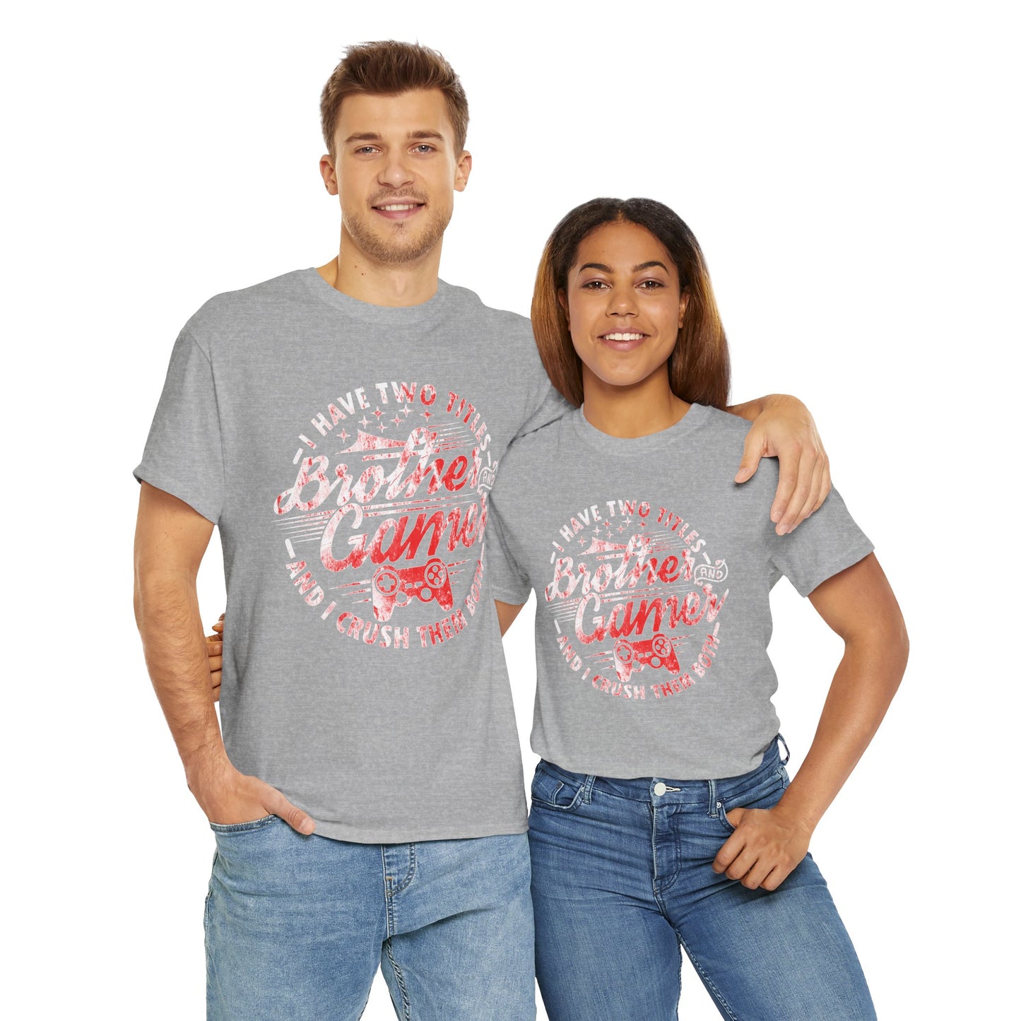 Funny Brother Gamer Men's T-Shirt