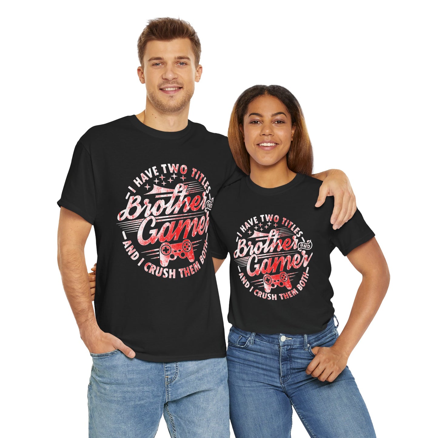 Funny Brother Gamer Men's T-Shirt