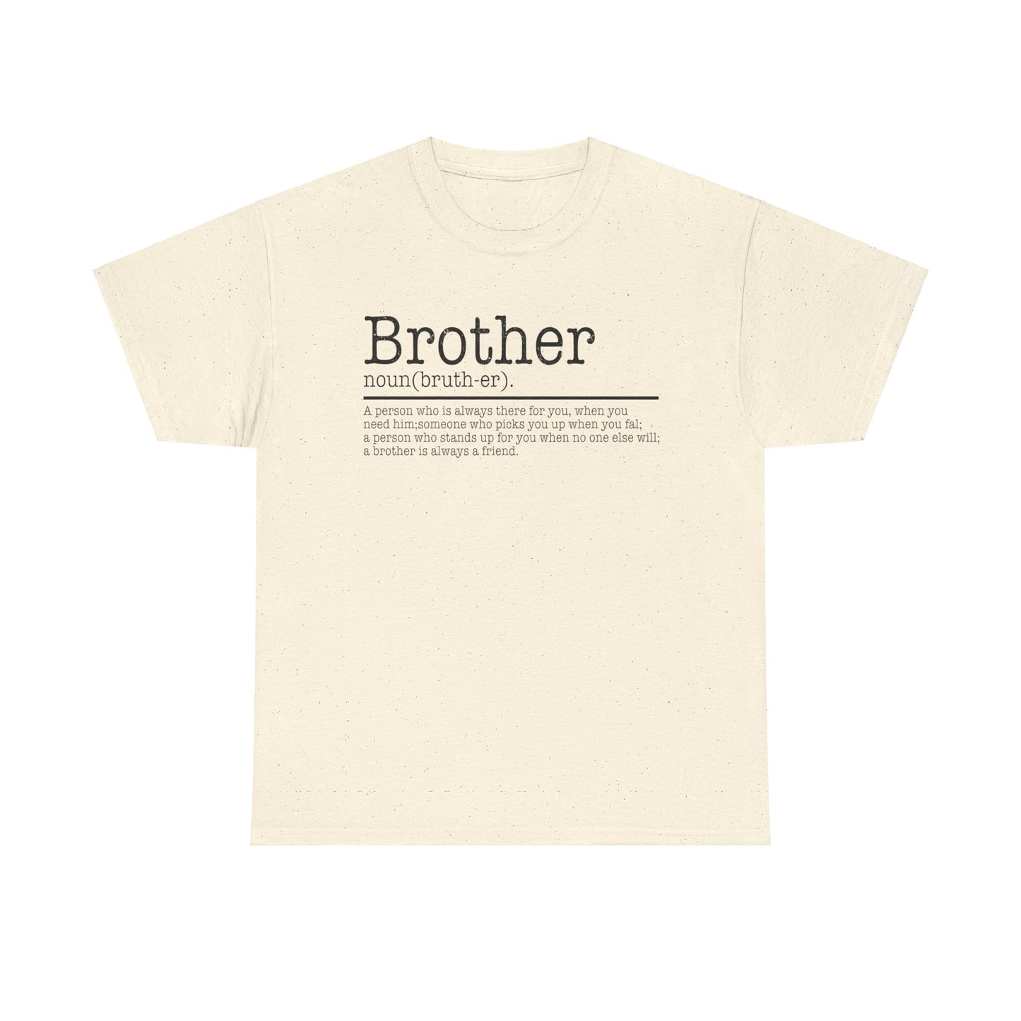 Funny Brother Definition Men's Tee Shirt - Humor Gifts for Him