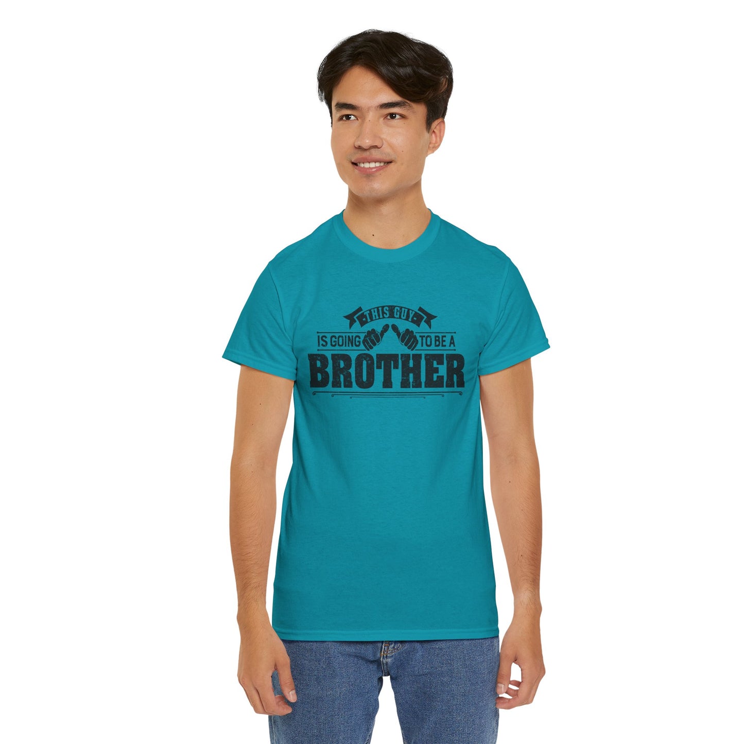 T-Shirt Gifts From Sister for Brother This is Guy going to be Brother Unisex Heavy Cotton Tee
