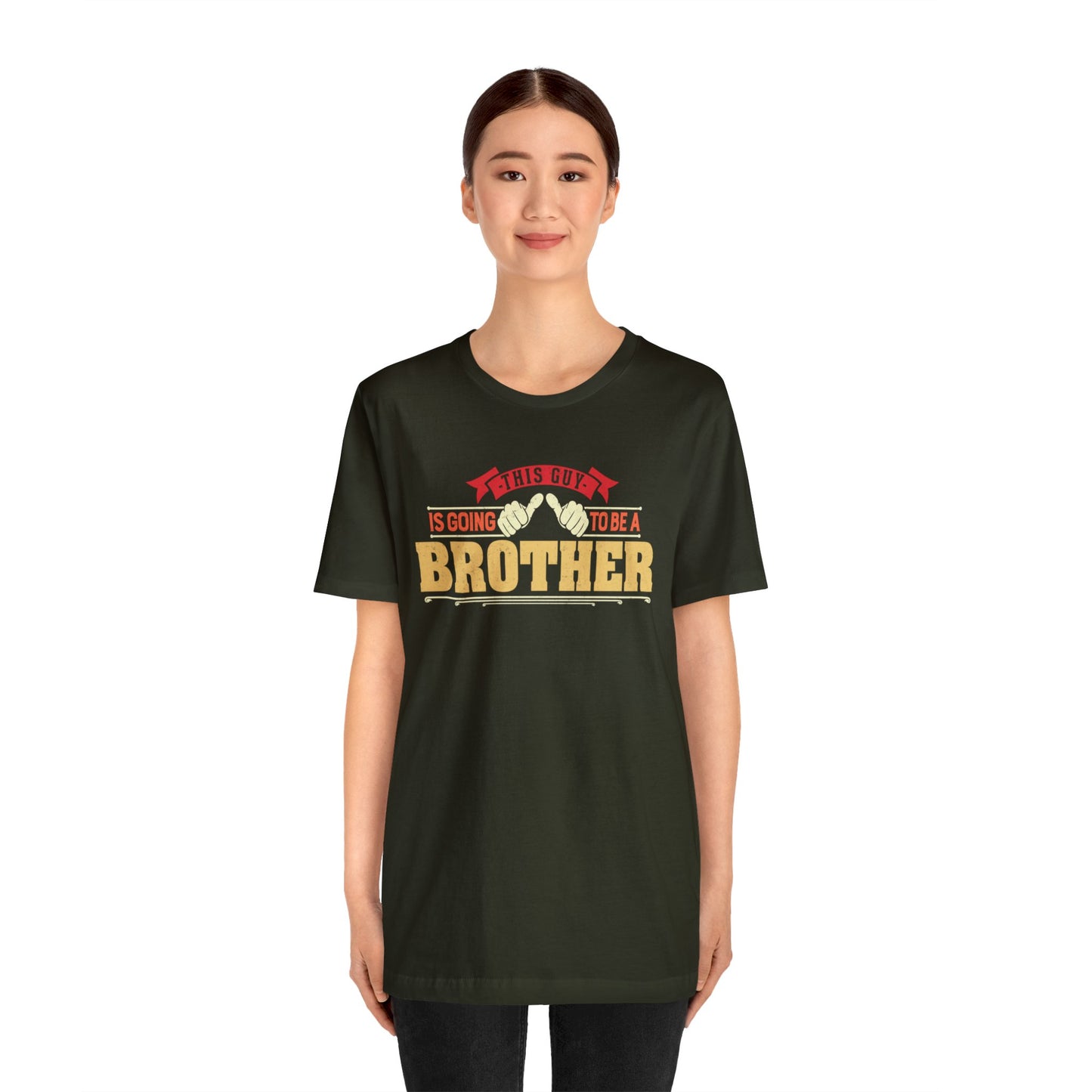 This is Guy going to be a Brother Unisex Jersey Short Sleeve Tee