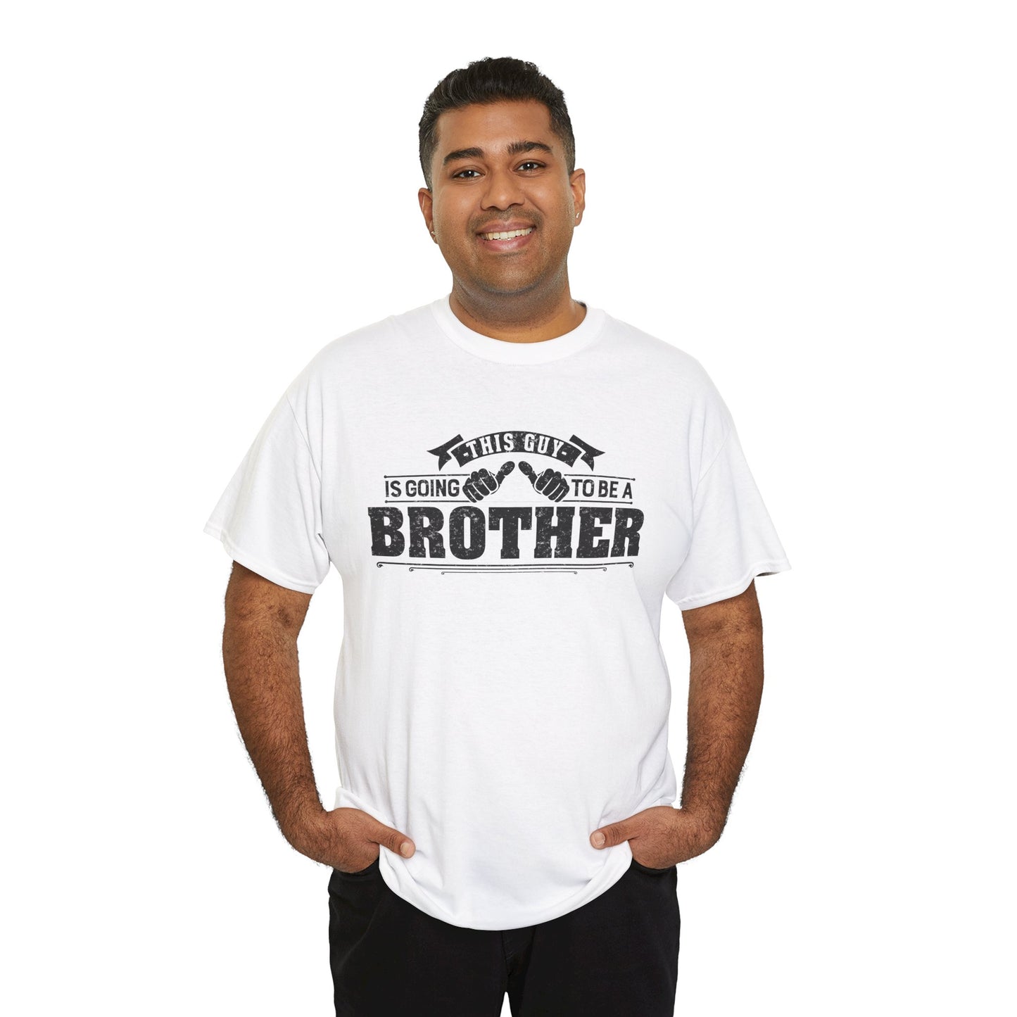 T-Shirt Gifts From Sister for Brother This is Guy going to be Brother Unisex Heavy Cotton Tee
