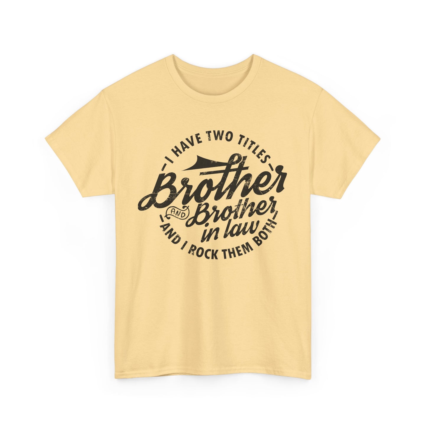 Funny Brother In Law Retro Vintage Men's Tee