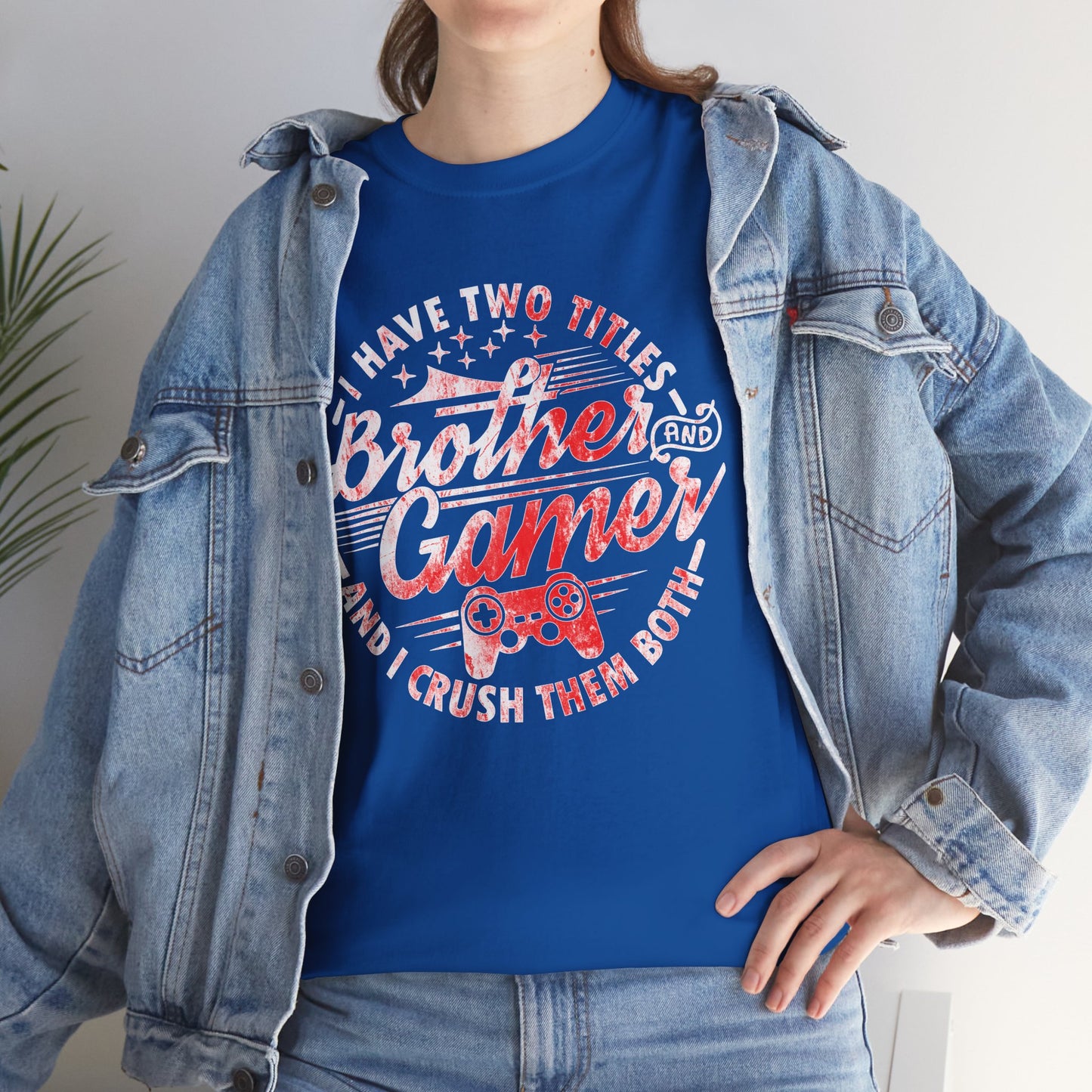 Funny Brother Gamer Men's T-Shirt