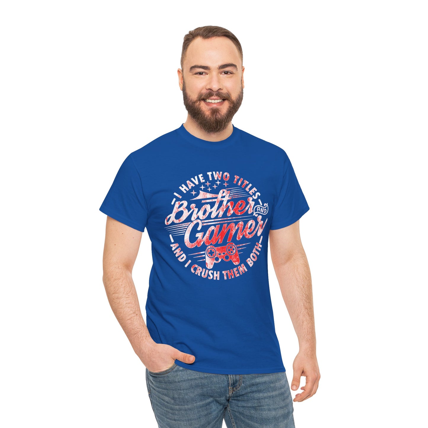 Funny Brother Gamer Men's T-Shirt