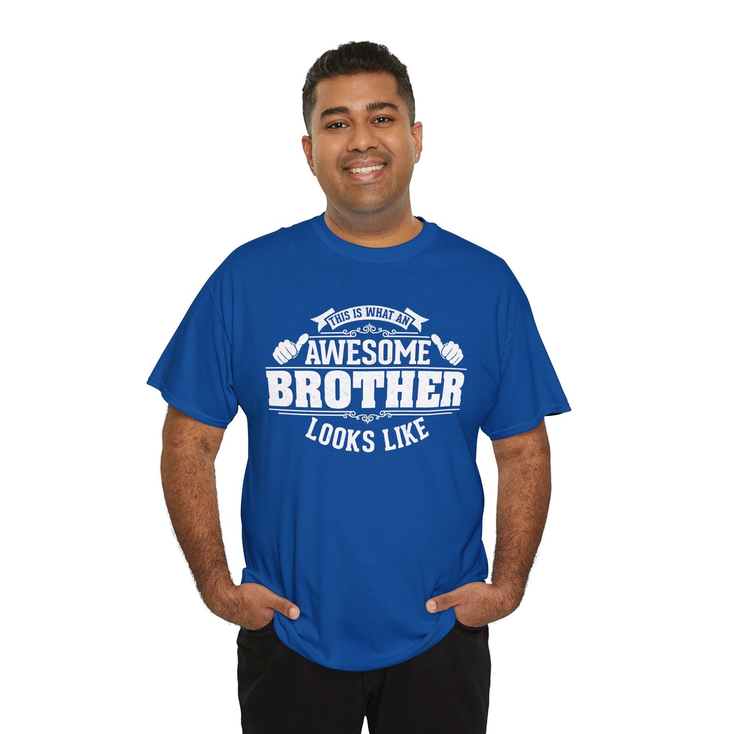 This Is What An Awesome Brother Looks Like Funny T-Shirt