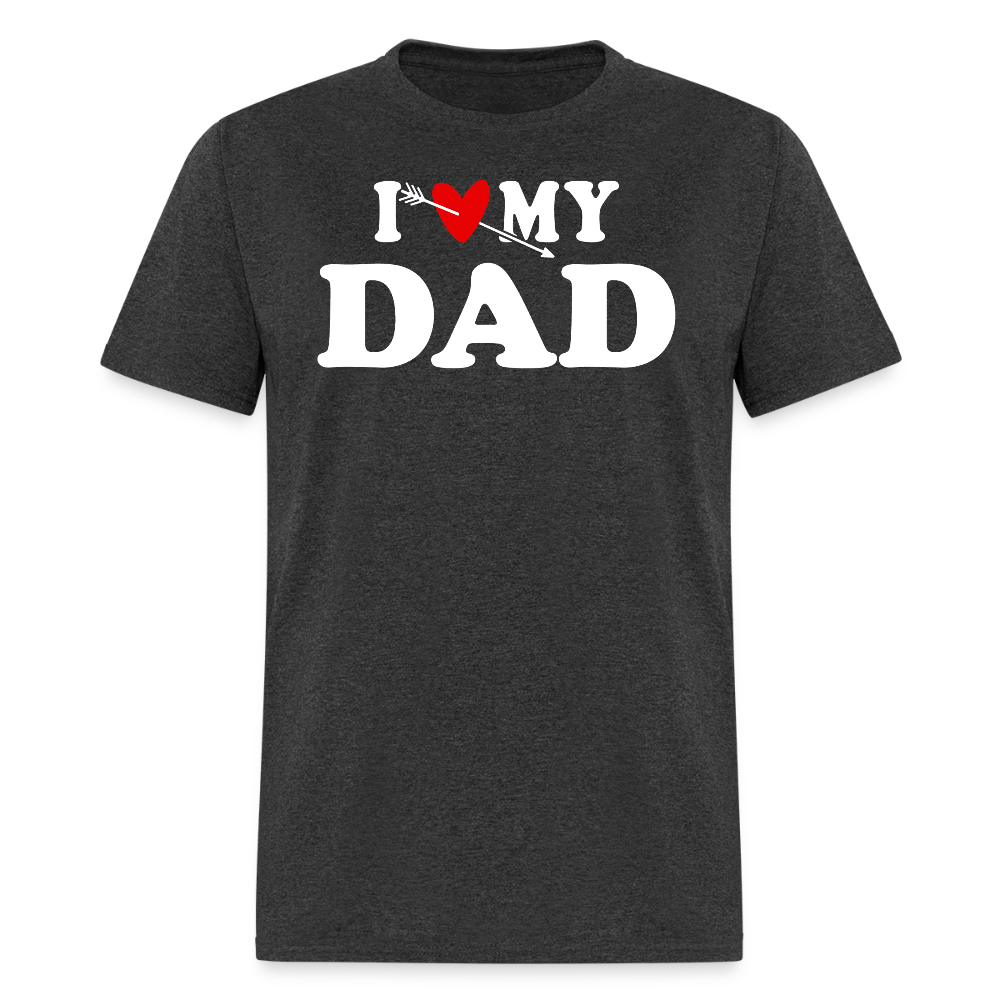 Father’s Day Tee Gift For Dad T-shirt - heather black
