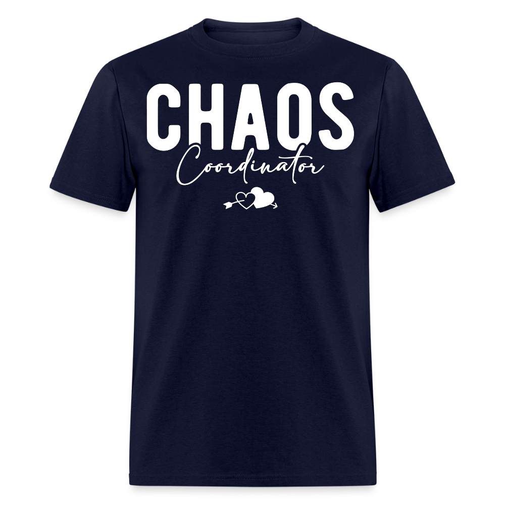 Chaos Coordinator Gift For Teachers T-shirt - navy