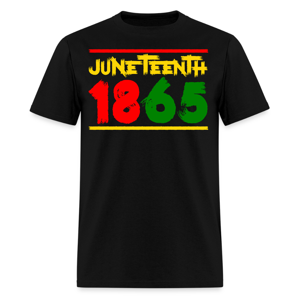 Juneteenth 1865 Freedom Day Gifts T-Shirt - black