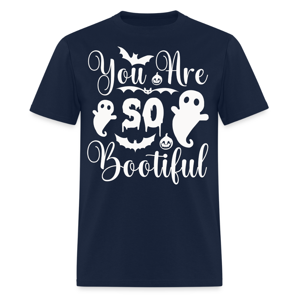 You Are So Bootiful Funny Halloween T-Shirt - navy