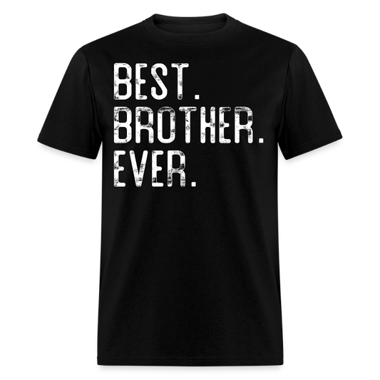 Unique Sibling Gift For Brothers T-shirt - black