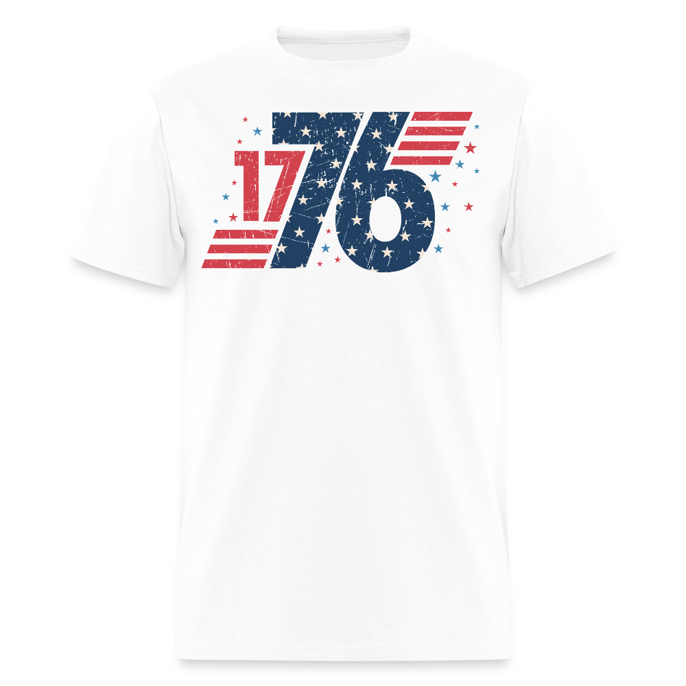 Vintage 4th Of July 1776 Patriotic T-Shirt - white