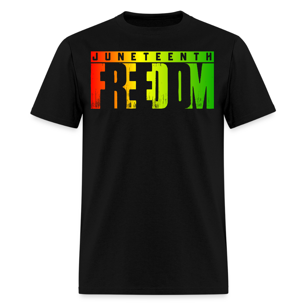 Juneteenth Freedom Black Empowerment T-Shirt - black