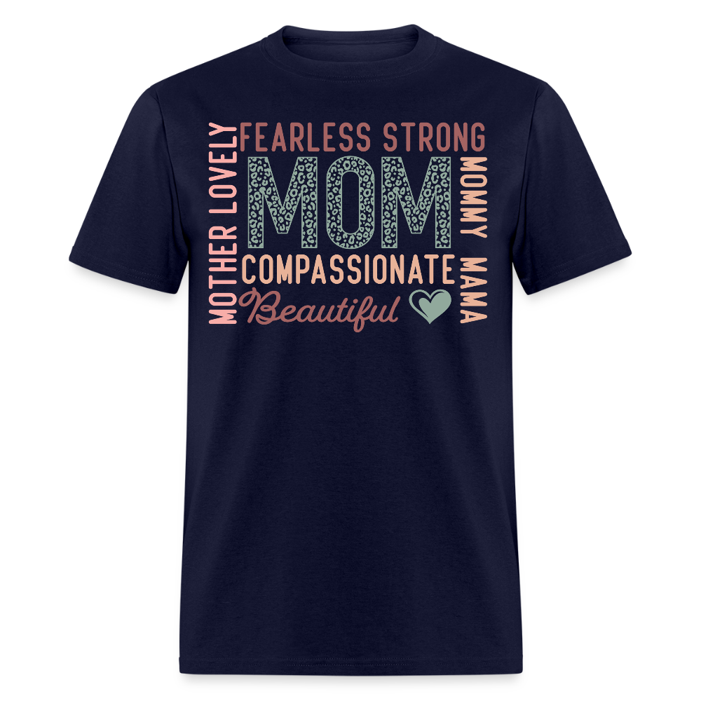 Beautiful Mom Tee For Mother’s Day Gift T-shirt - navy
