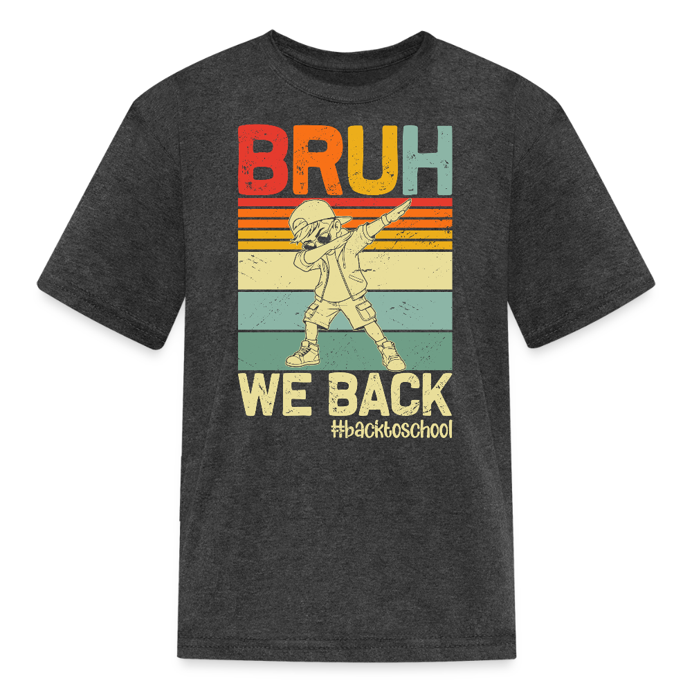 Dab Dance First Day Of School Kids' T-Shirt - heather black