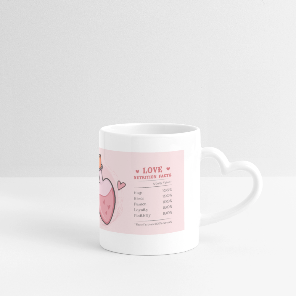 Love Potion Cute Valentine's Day Coffee Mug - white