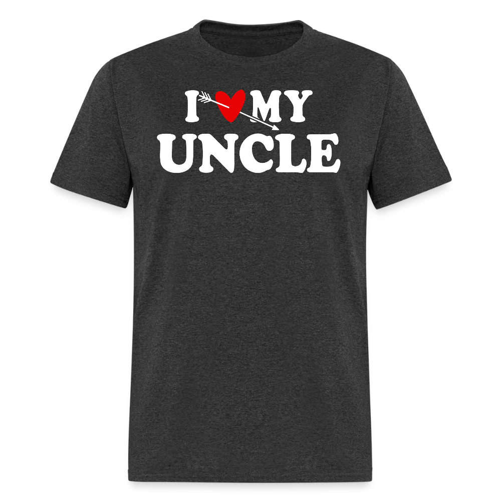 I Love My Uncle Family Reunion T-shirt - heather black