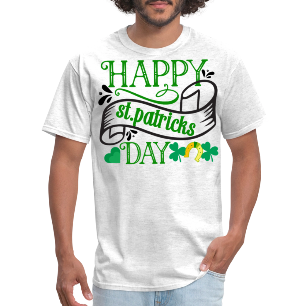 Lucky St Patrick’s Day Graphic T-shirt - light heather gray