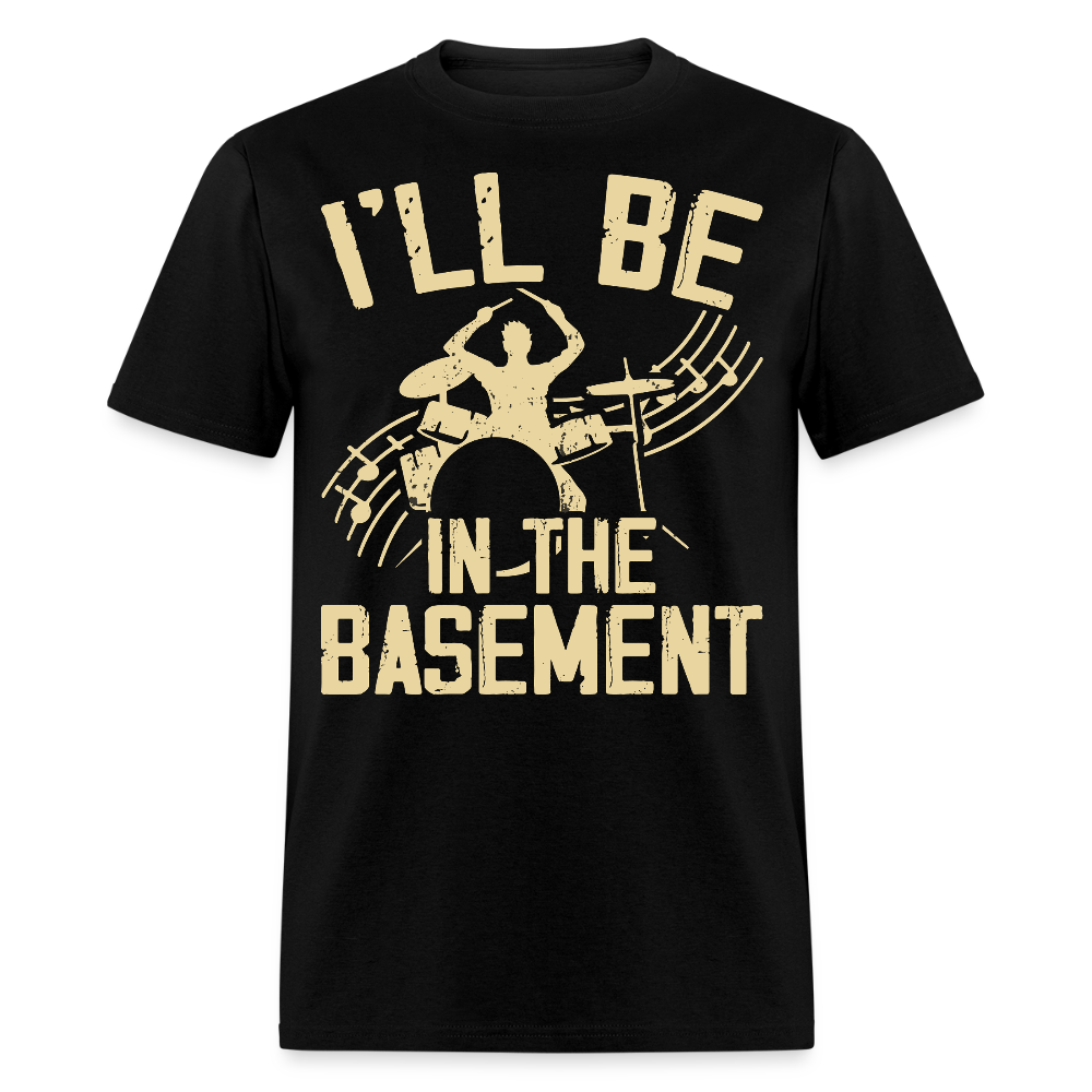 Musician Lifestyle Tee For Drummers T-shirt - black