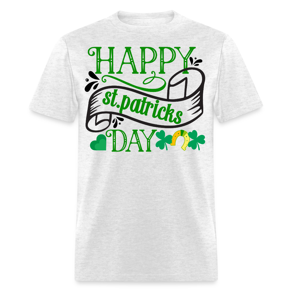 Lucky St Patrick’s Day Graphic T-shirt - light heather gray