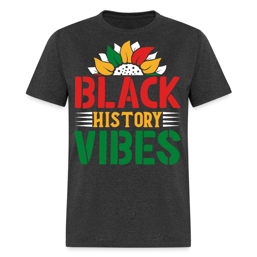 African American Culture Apparel For Black Pride T-Shirt - heather black