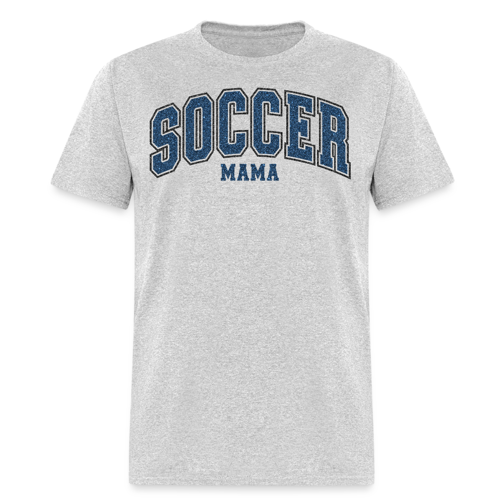 Proud Soccer Mama Game Day T-shirt - heather gray