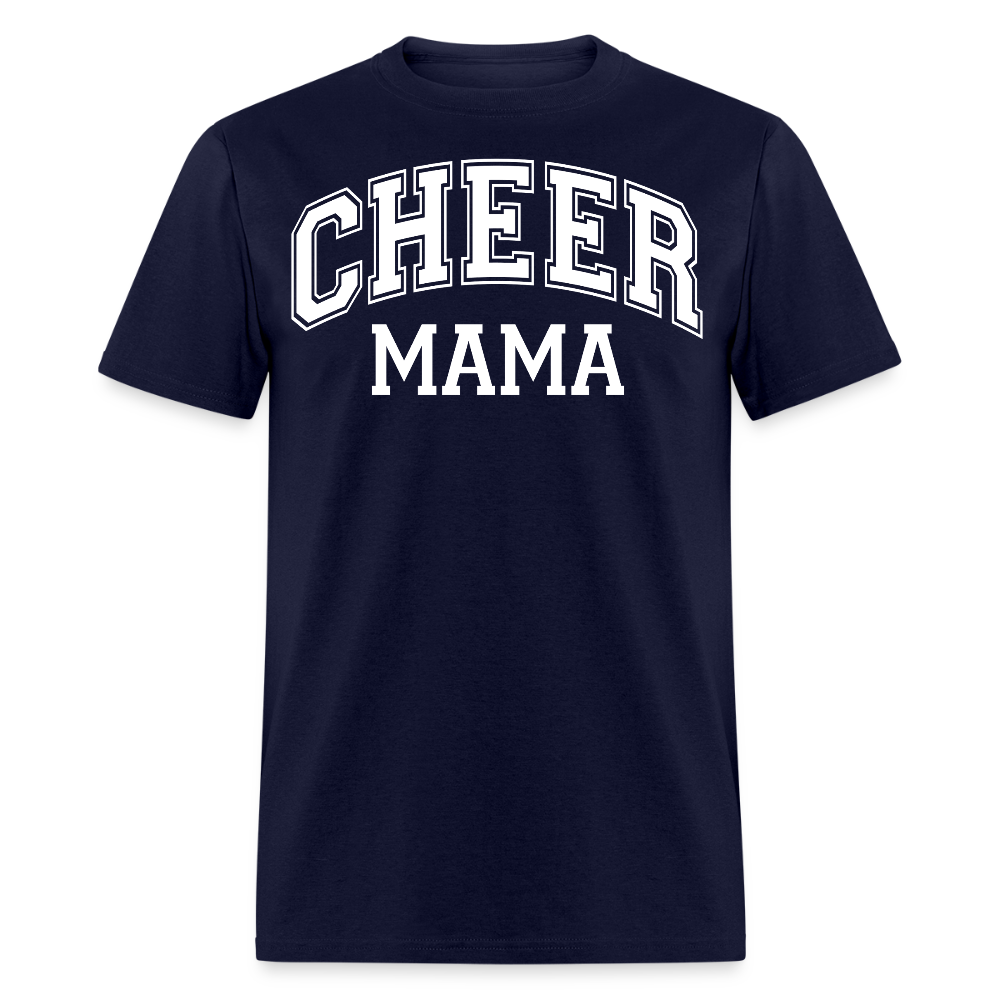 Game Day Tee For Cheer Moms T-shirt - navy