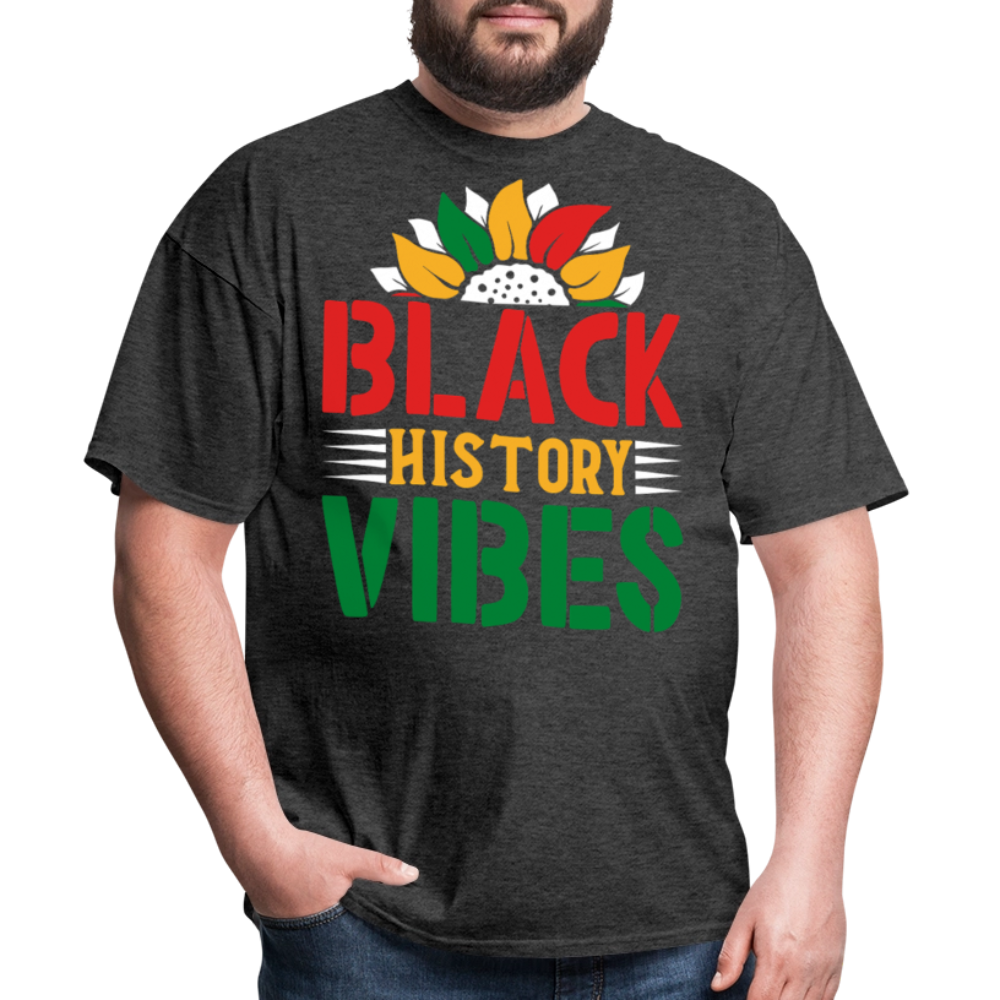 African American Culture Apparel For Black Pride T-Shirt - heather black