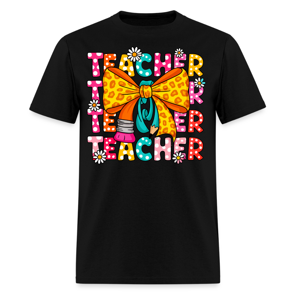 Back To School Teacher Appreciation Gift T-Shirt - black