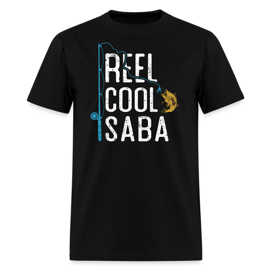 Reel Cool Saba Father’s Day Fishing T-shirt - black